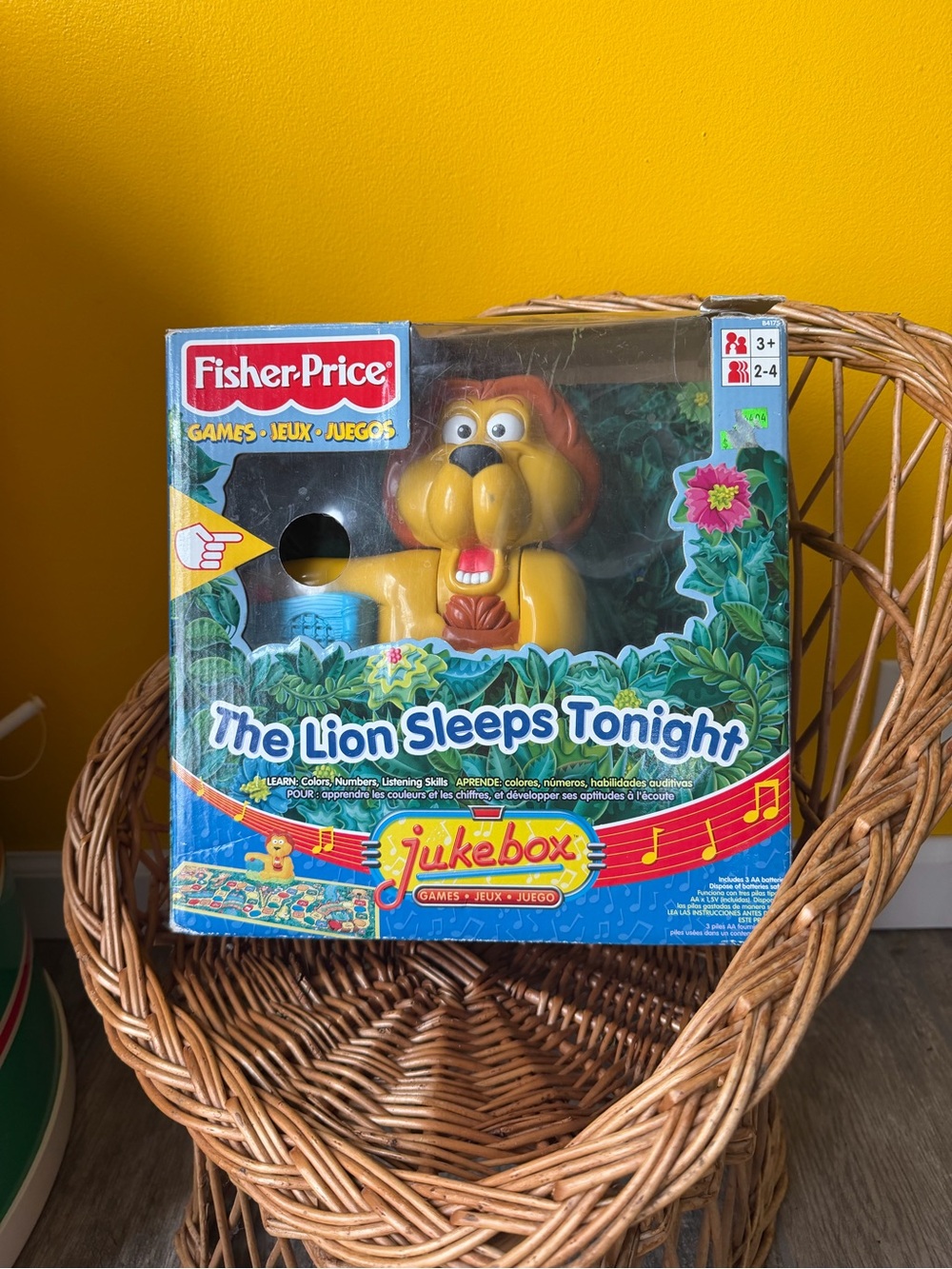 Vintage Fisher-Price The Lion Sleeps Tonight Toy